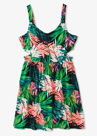 Forever 21 tropical print dress, £20