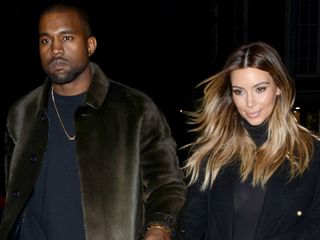 Kim Kardashian and Kanye West look loved-up in New York