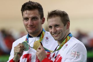 Callum Skinner and Jason Kenny with their medals