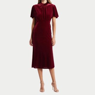 Image of velvet dress