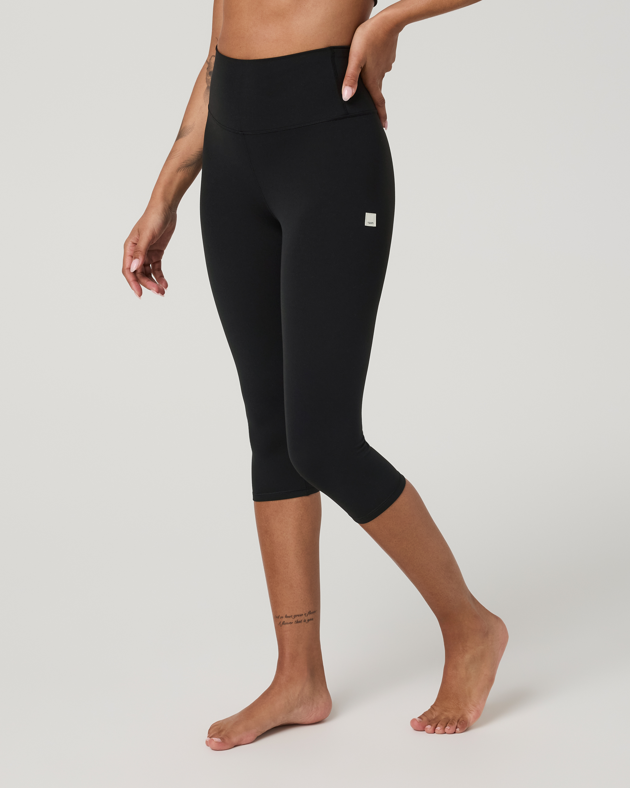 Vuori Allthefeels&amp;trade; Crop Legging - Black - Xxs