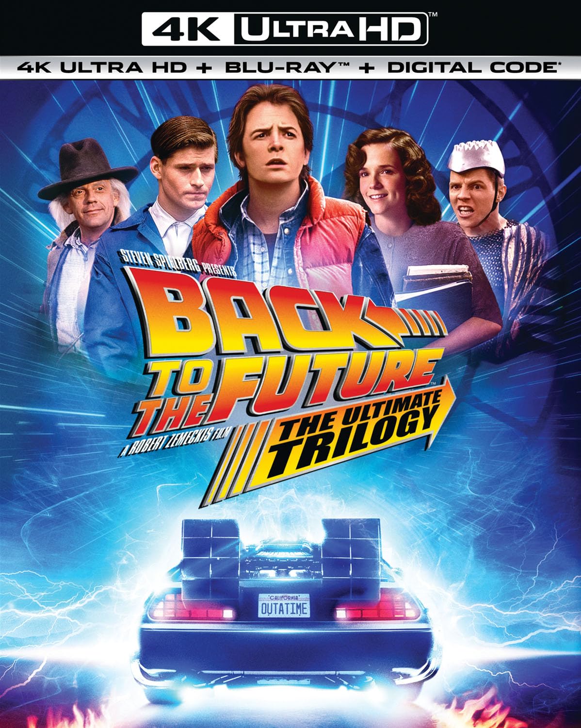 Back to the Future 4K Ultra HD set cover
