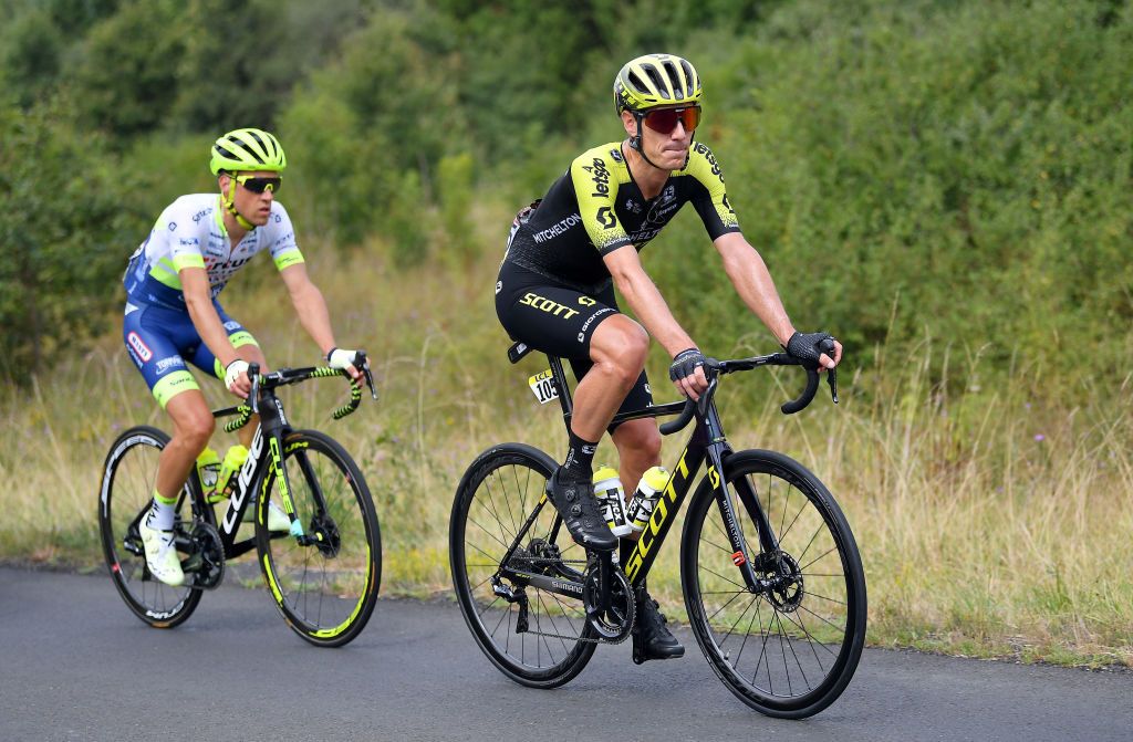 Daryl Impey (Mitchelton-Scott) during stage 1 of the 2020 Critérium du Dauphiné