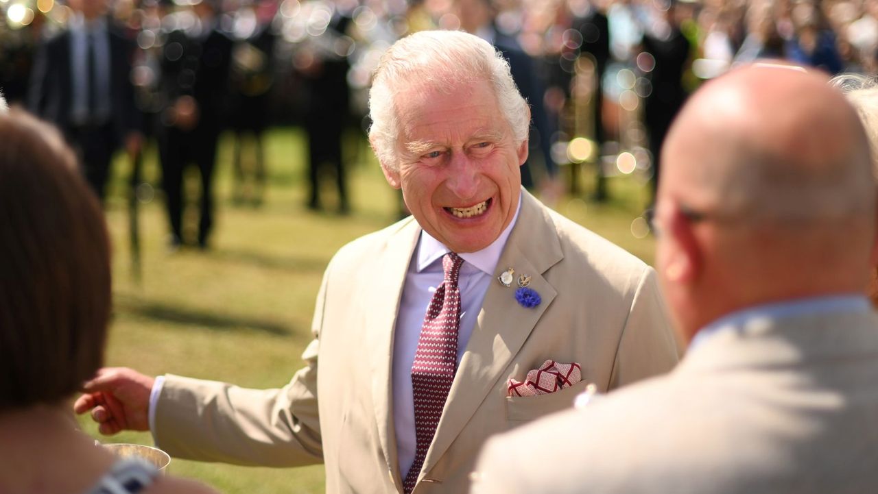 King Charles at Sandringham Flower Show