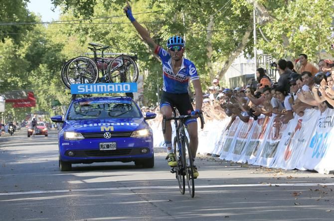 Garmin Sharp's Phil Gaimon kicked off his WorldTour membership with a win in Tour de San Luis
