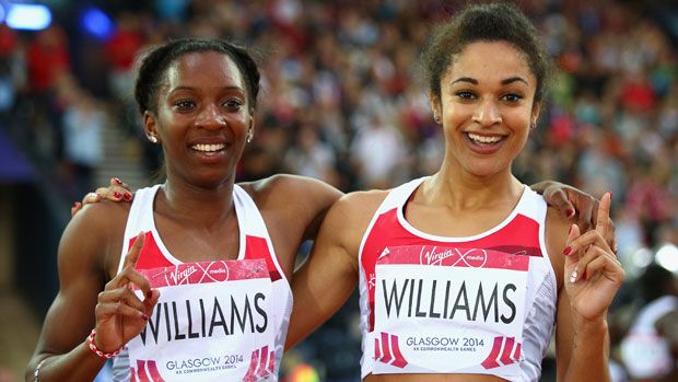 Jodie Williams (R) and Bianca Williams (L)