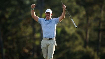 Rory McIlroy at The Masters 