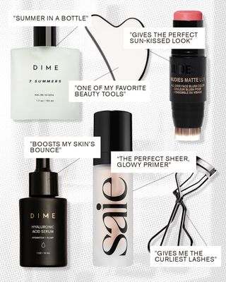 Dime Beauty Founder Baylee Relf Favorite Beauty Products