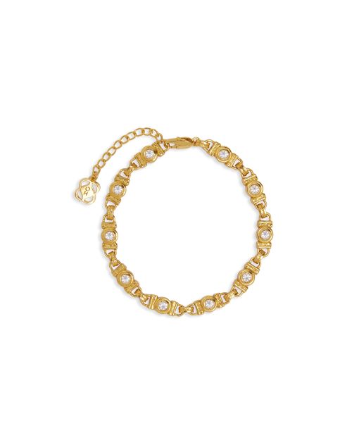 White Topaz Tennis Bracelet