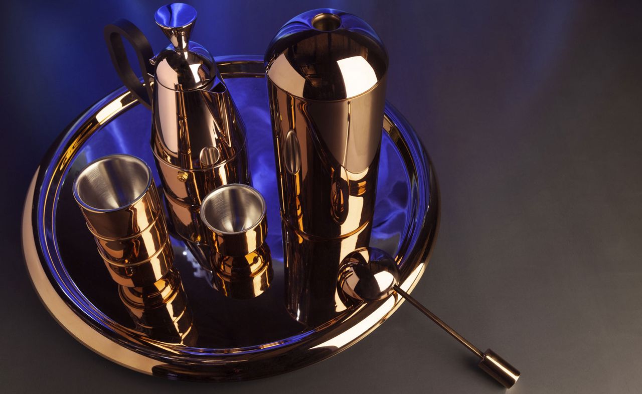 Tom Dixon copper coffee set collection