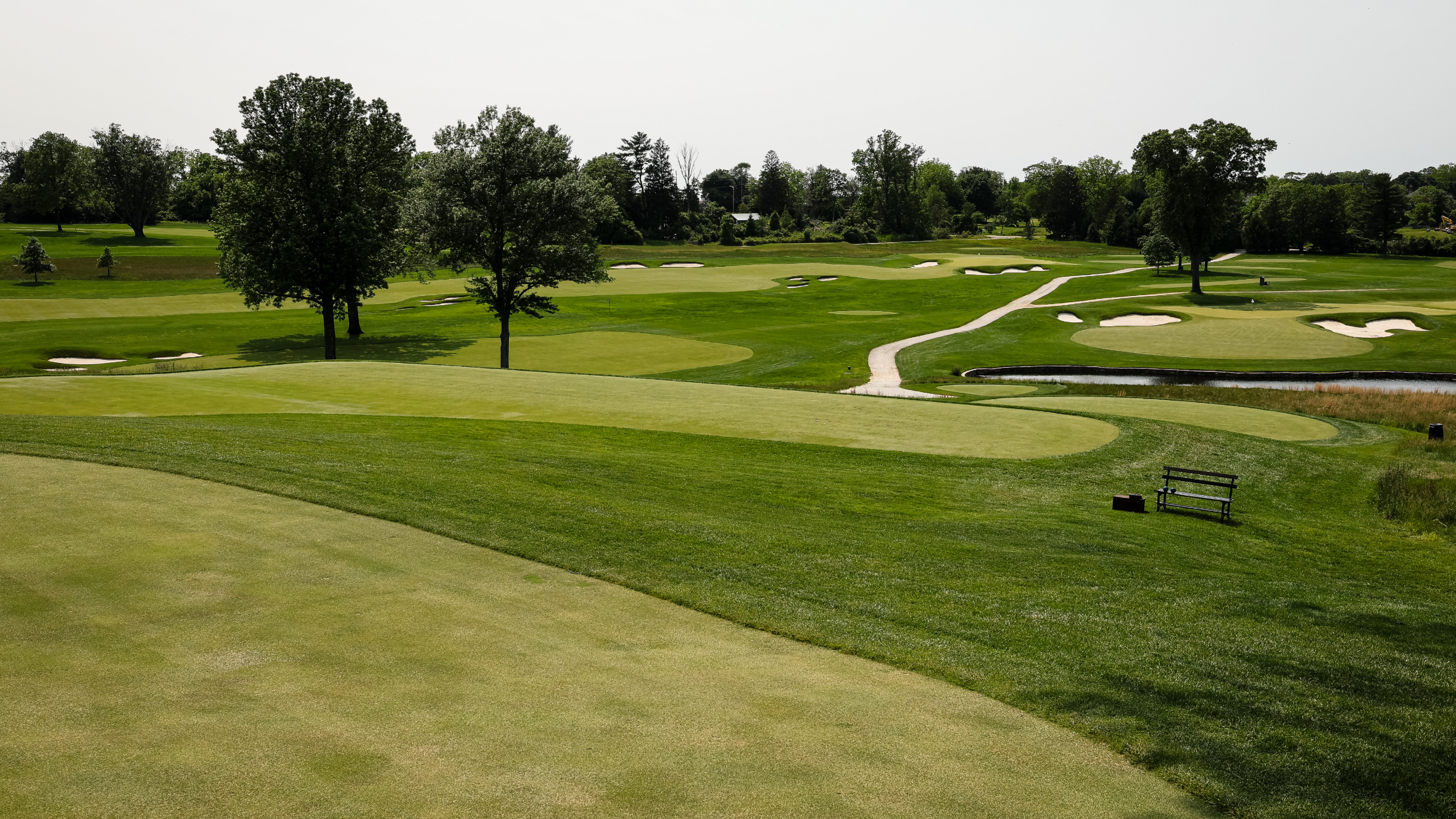 The eighth at Aronimink