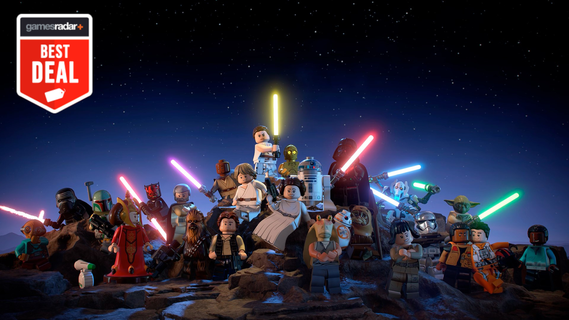 Lego Star Wars: The Skywalker Saga is 25% off on PS5, Xbox, and Nintendo Switch