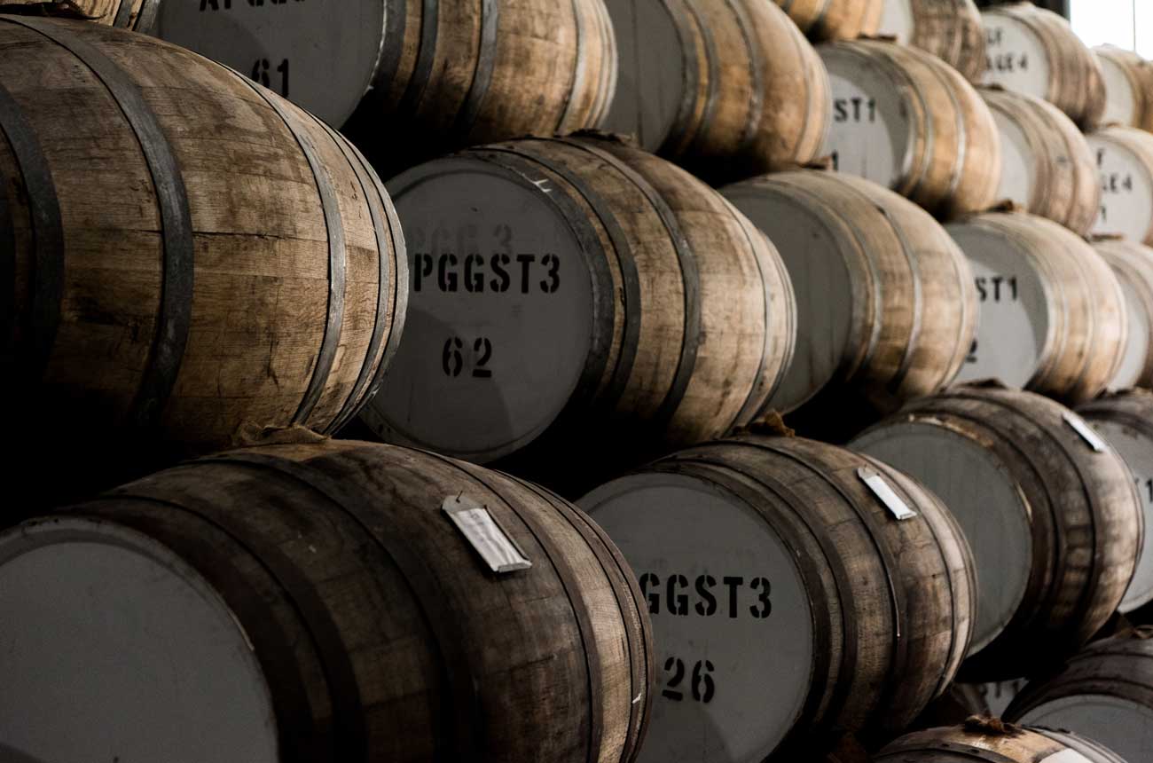 Barrels of Penfolds tawny