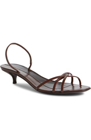 Harlow Kitten Heel Slingback Sandal