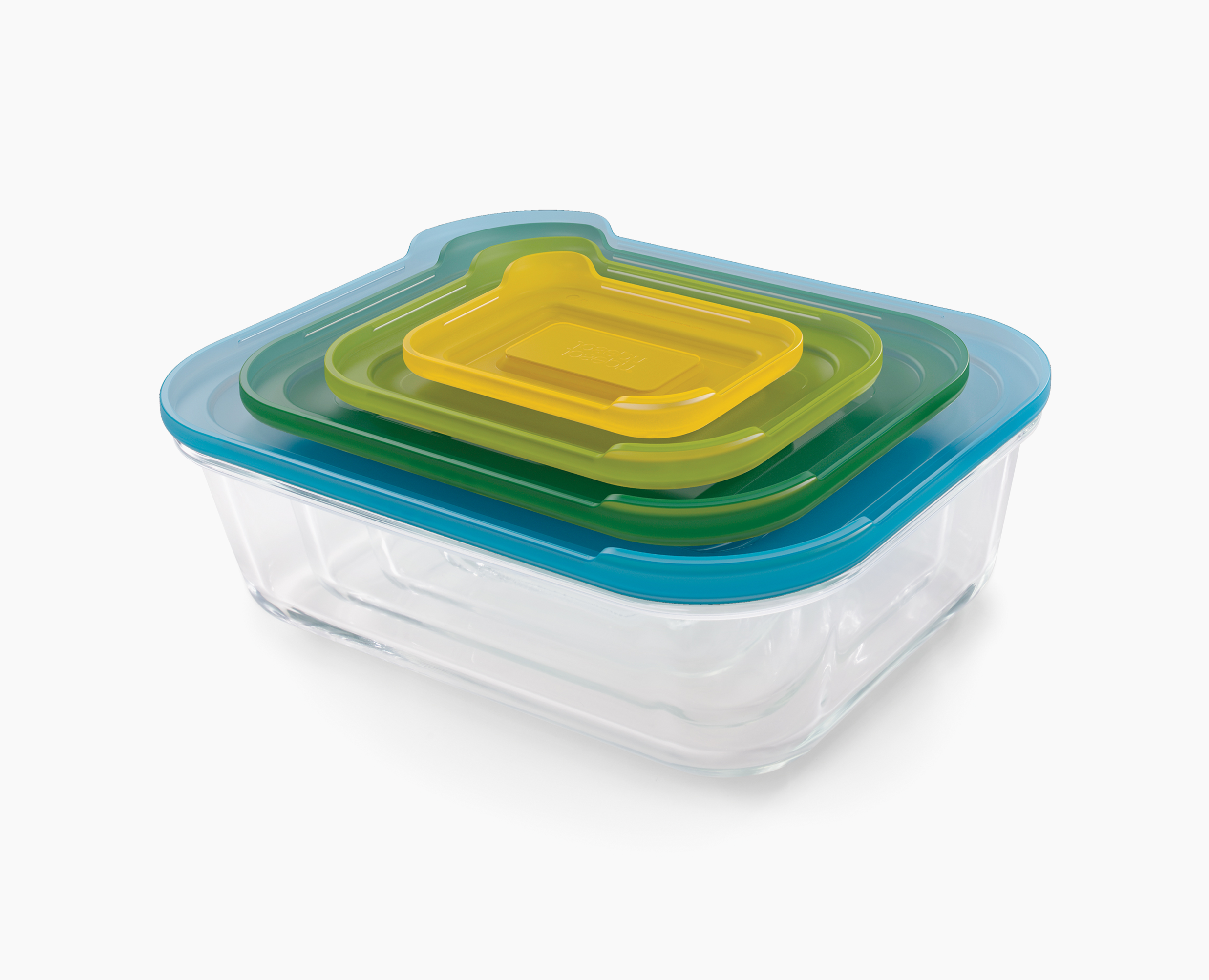 Nest&amp;trade; Glass Multicolour Food Storage Set