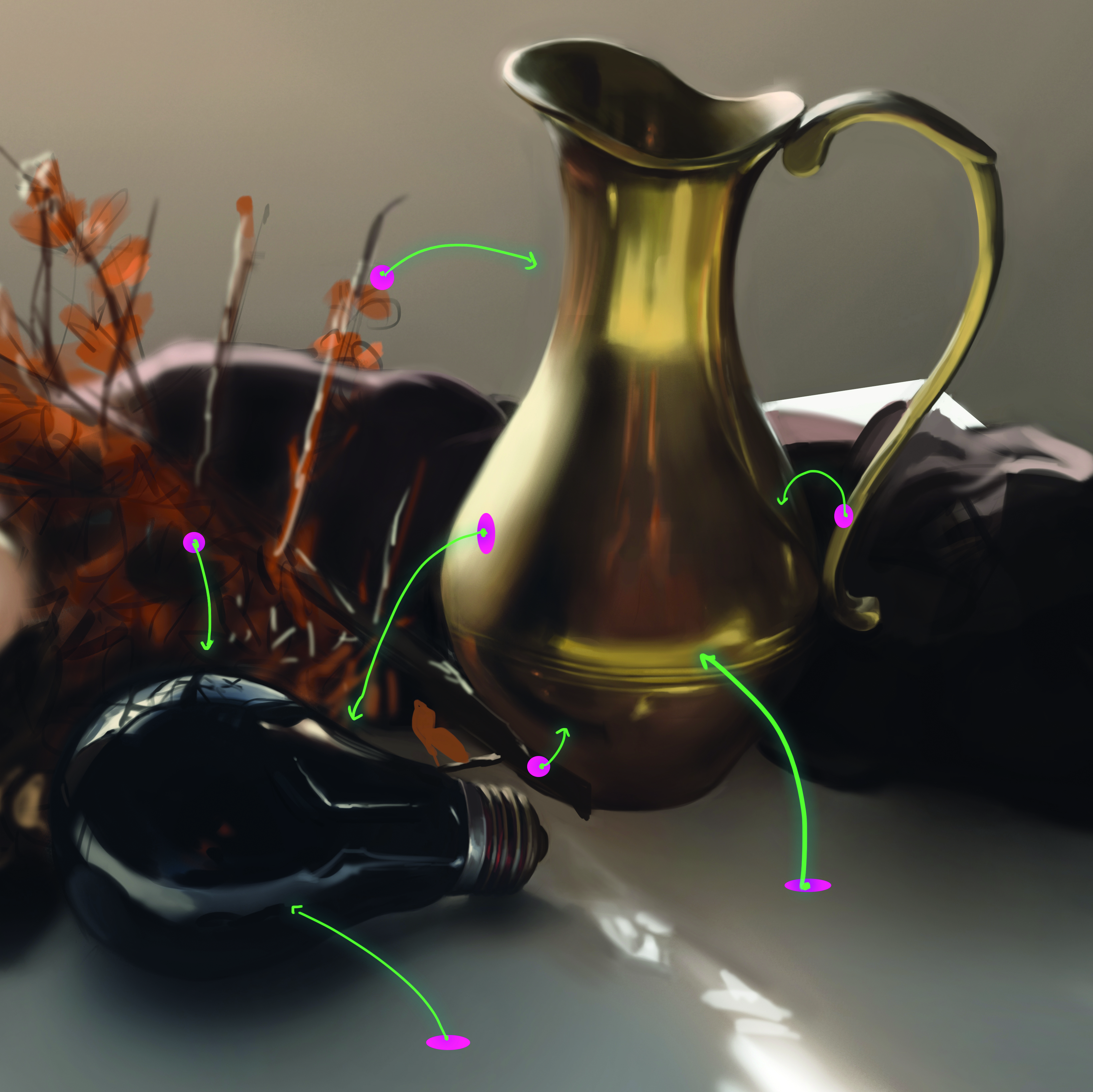 Damien Mammoliti shares a few of his tips and tricks to creating beautiful still life paintings