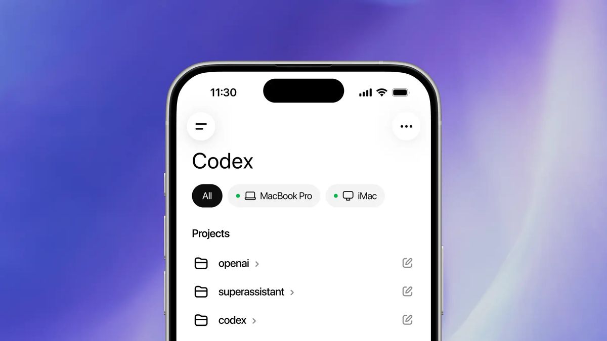 'A new rhythm for collaboration is emerging': OpenAI adds remote access to bring Codex to ChatGPT for iPhone, iPad, and Android