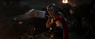 Screenshot fra Thor Love and Thunder traileren