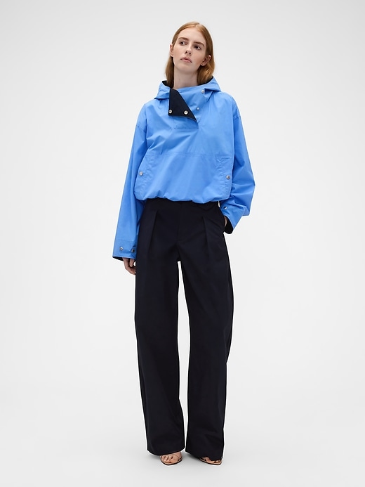 Gap &amp;times; Victoria Beckham High Rise Pleated Arc Trouser