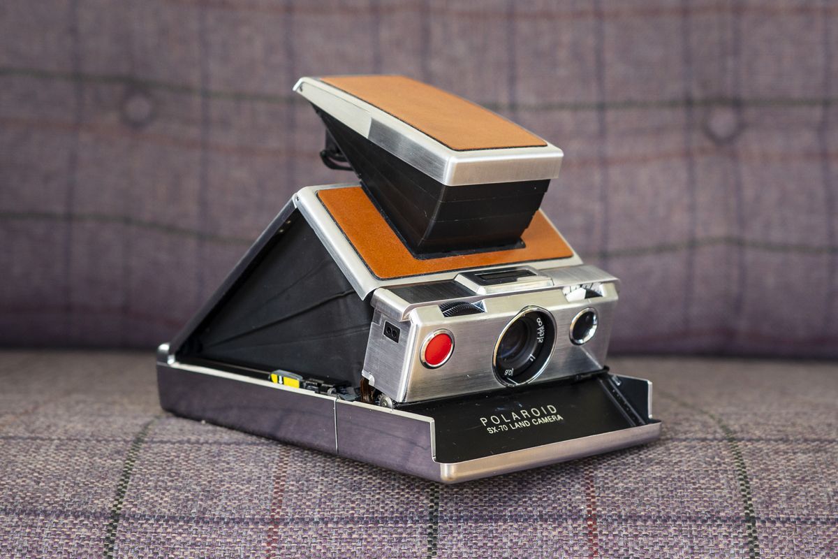 My classic Polaroid SX70 instant camera still rocks but today's