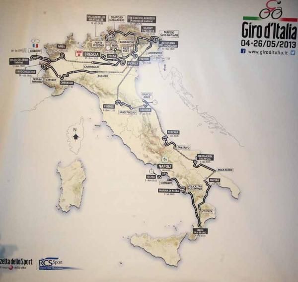 The 2013 Giro d'Italia