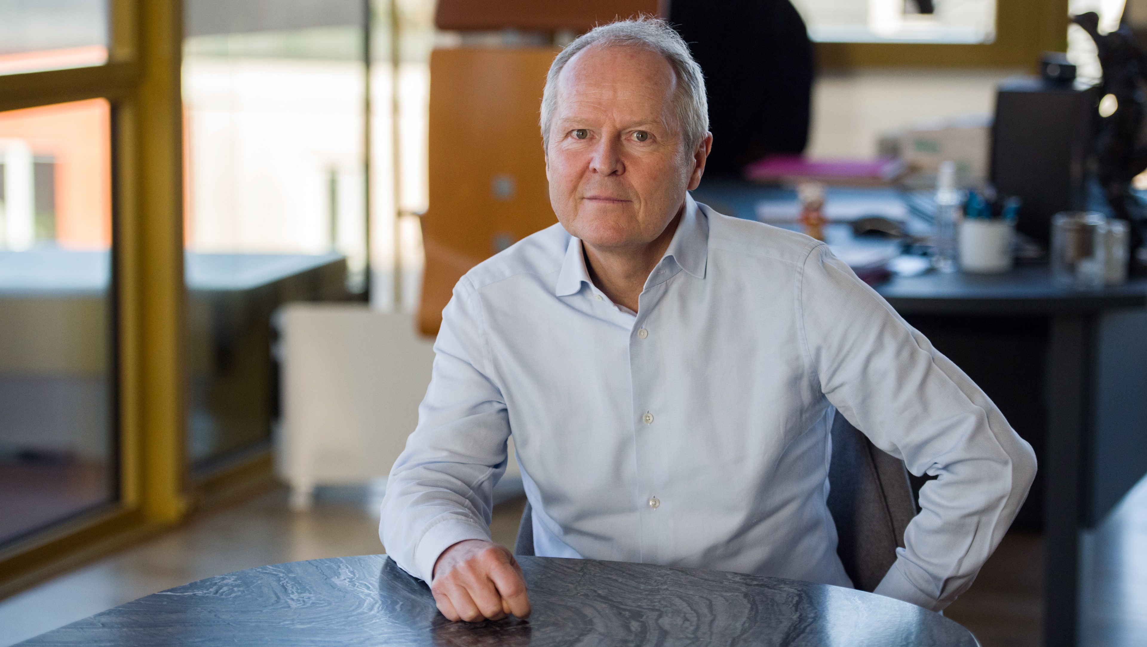 Yves Guillemot, chief executive officer of Ubisoft SA, at the company&#039;s headquarters in Paris, France, on Wednesday, Jan. 18, 2023. The five Guillemot brothers have forged a common vision for Ubisoft which they founded in the 1980s in a sleepy northwestern French town, catapulting it into one of the largest stand-alone studios in the $200 billion global video games industry. Photographer: Nathan Laine/Bloomberg via Getty Images