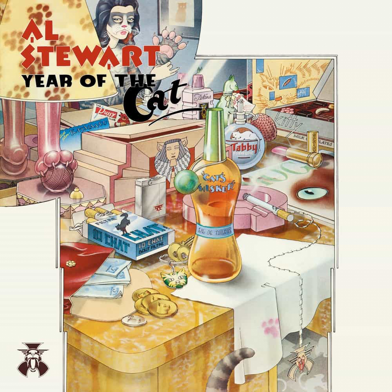 Colin Elgie&amp;rsquo;s artwork for Al Stewart&amp;rsquo;s Year Of the Cat