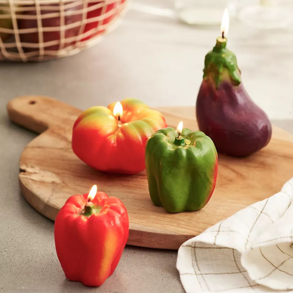 Garden Vegetable Candle