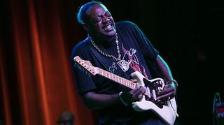 Eric Gales performs at the Neighborhood Theatre on June 11, 2021 in Charlotte, North Carolina