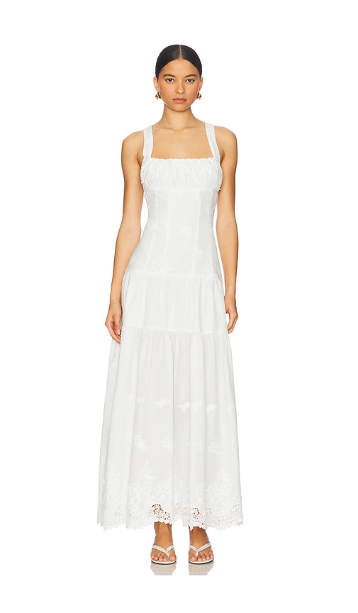 Peplum Midi Dress