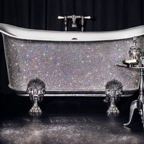 The blinged-out bath