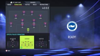 FIFA 22 formations