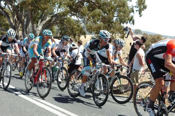 The bunch climb