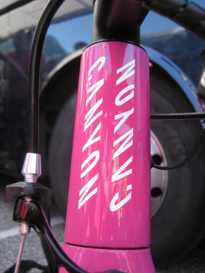 Canyon created a special pink Canyon Ultimate for Nairo Quintana's Giro d'Italia win