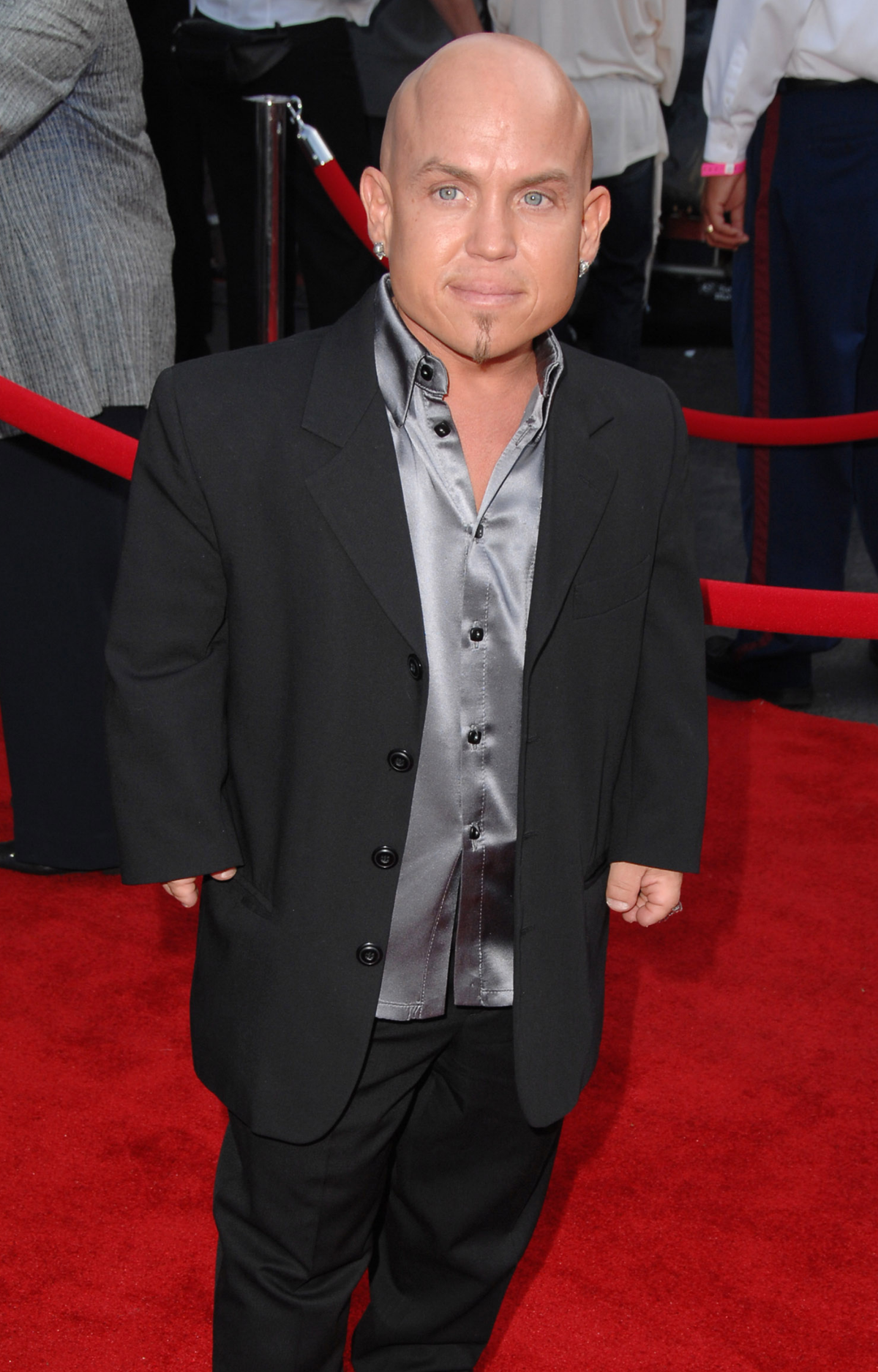 Martin Klebba attends the world premiere of Pirates of the Caribbean: At World's End