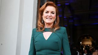 Sarah Ferguson attends the Perfect World Foundation's Honorary Conservation Award red carpet