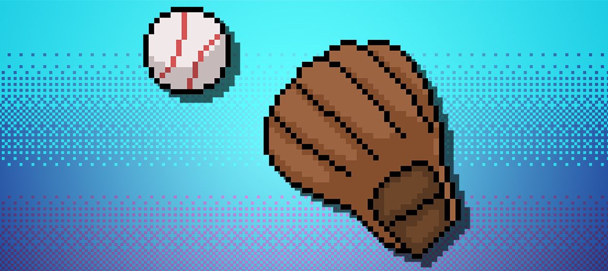 8 bit baseball.