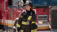 Kidd in her turnout at a call.