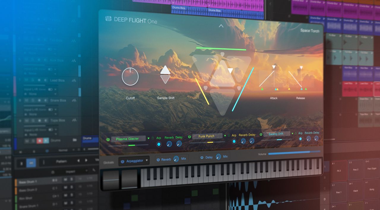 Screen shots of PreSonus Studio One Pro 7 recording software