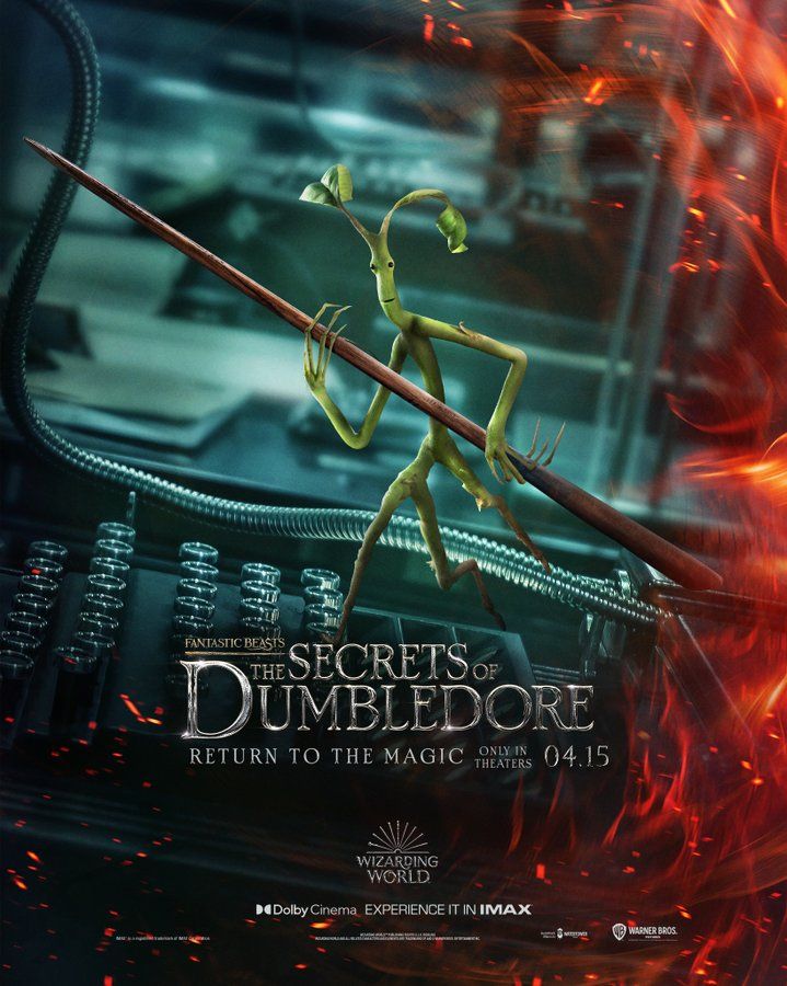 Fantastic Beasts: The Secrets of Dumbledore character poster