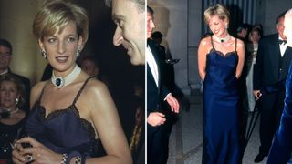 Princess Diana at the 1996 Met Gala