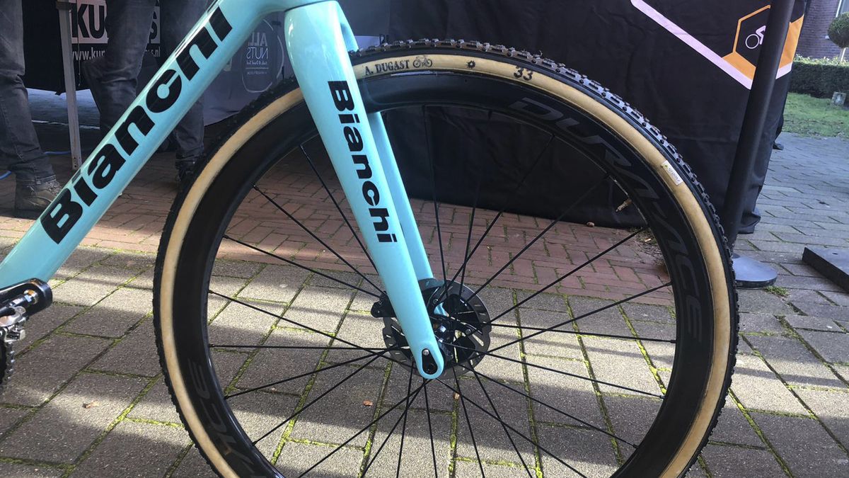 Wout Van Aert's Bianchi Zolder Pro