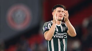 Harry Maguire and Jack Grealish left OUT of final England Euro 2024 squad: Harry Maguire applauds the Manchester United fans after victory at Sheffield United in October 2023.