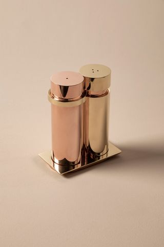 ‘Dialogo’ salt and pepper mills by Charles Zana and Atelier François Pouenat