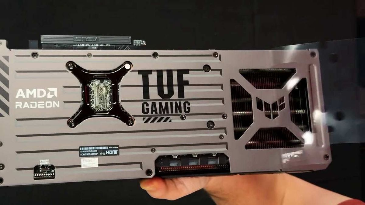 The Asus RX 9070 XT TUF Gaming has allegedly been unboxed