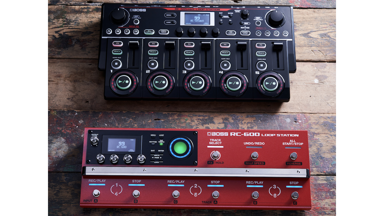 Boss doubles down with the RC-600 and RC-505 mkII Loop Station