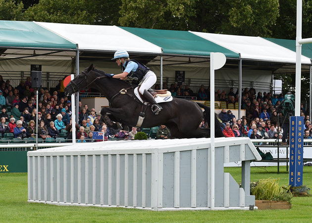Jonelle Price and Classic Moet at Burghley 2015. Picture by Peter Nixon