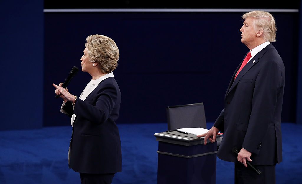 trump, clinton, debate