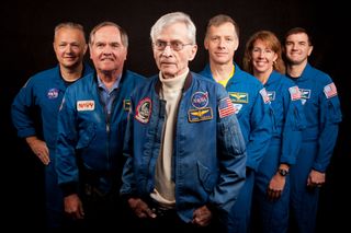 STS 1 and STS-135 Crew Members 3