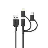 It's MFi-certified, has a USB-C connector, and is backed by a lifetime warranty. It's one cable that can replace three others, so stock up now!
